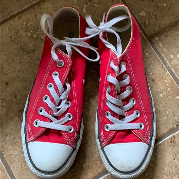 red converse size 5